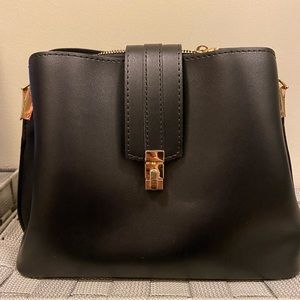 Black handbag